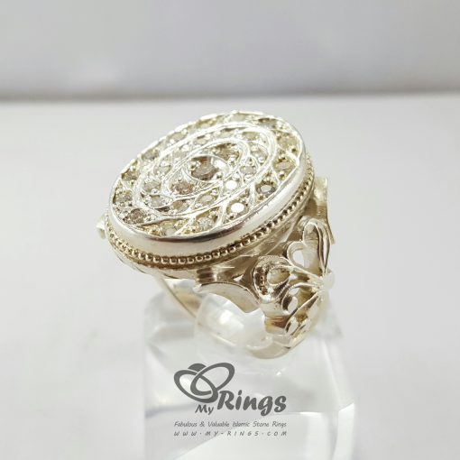 Exquisite Original Brilliant with Handmade Silver Ring MR0032