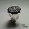 Black Yemeni Agate With Silver 925 Ring