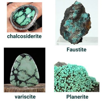 Stones similar to turquoise