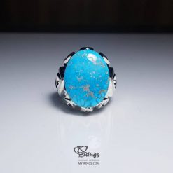 Original Turquoise With Handmade Silver 925 Ring MR0104