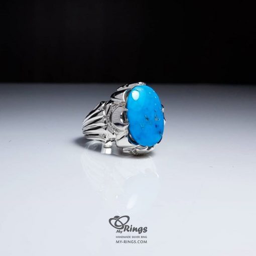 Turquoise And Handmade Silver 925 Ring