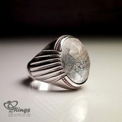 High Quality Dur Al Najaf With Handmade Silver Ring