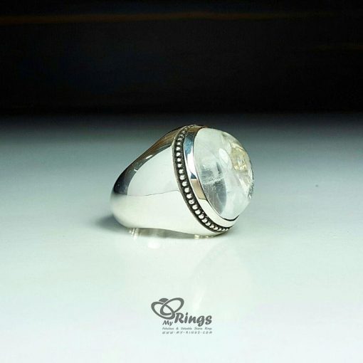 Classic Dur Al Najaf With Handmade Silver Ring